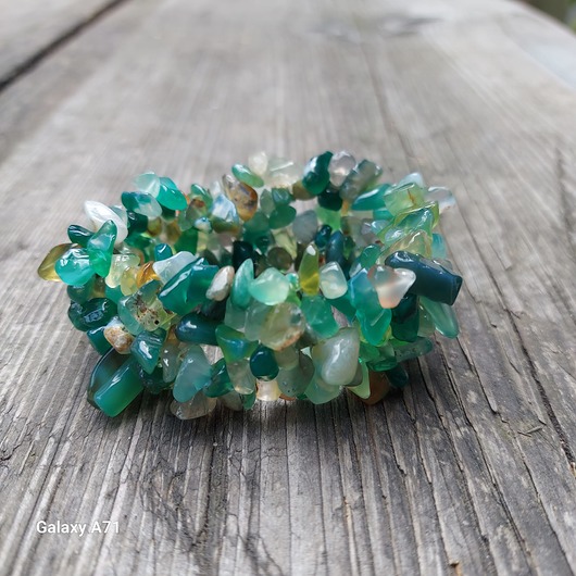 bransoletki z kamieni naturalnych Bransoletka z agatu