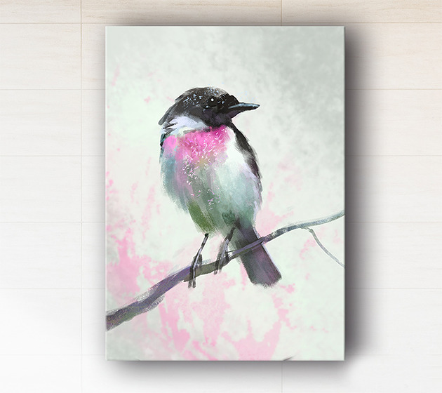 obrazy Obraz - Ptak - wydruk na płótnie