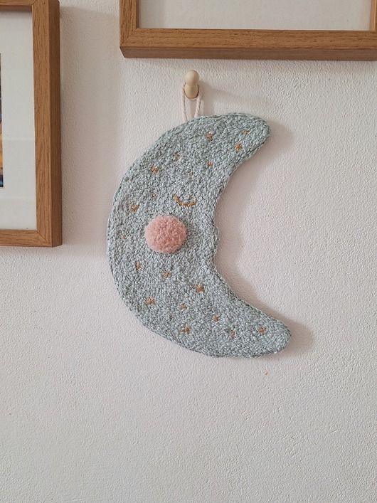 Ozdoby na ścianę Księżyc na ścianę do pokoju dziecka