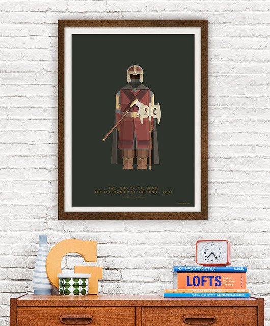 plakaty The Lord of the Rings - Gimli - plakat 50x70 cm