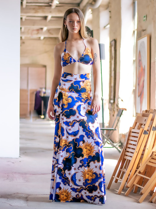 spódnice maxi Angelina Sky Parade - spódnica maxi