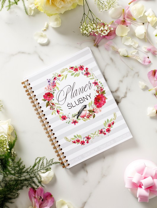 Notes Panny Młodej,Planer ślubny 2020-2021 DrukLove