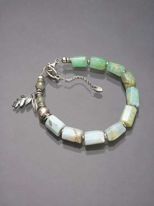 bransoletki wire wrapping Paproć vol. 5 - bransoletka