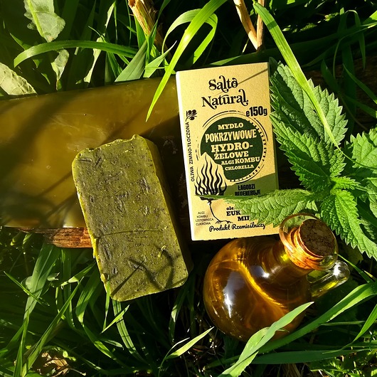 mydło w kostce MYDŁO Pokrzywowe z algami - 150 G