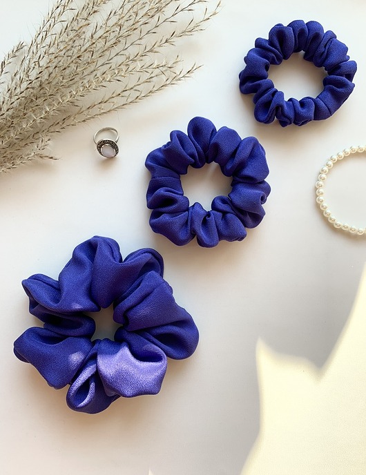 gumki do włosów Jedwabna gumka do włosów Chaber - 3 rozmiary