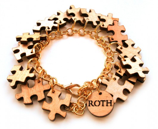 PuzzLove DeLuxe WOOD / bransoletka Monika Roth