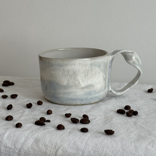 kubki Kubek Ceramiczny 250ml - Lodowy błękit