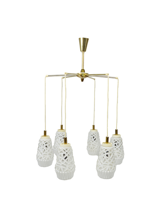 lampy wiszące Lampa kaskadowa, lata 70