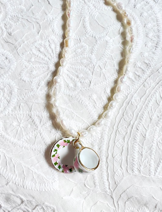 chokery Naszyjnik Herbatka