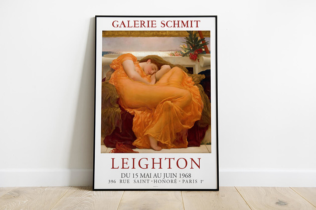 plakaty Frederick Leighton  - Exhibition Poster