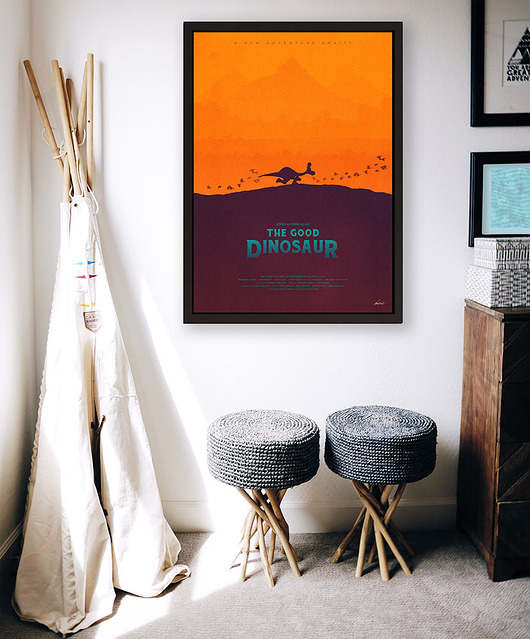 plakaty Dobry dinozaur - plakat 50x70 cm