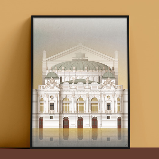 plakaty Plakat Teatr Słowackiego, Kraków