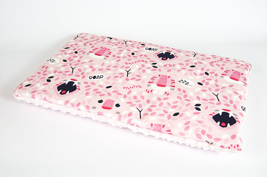 Płaska poduszka - tygrys - 40x60cm Minky and Cotton