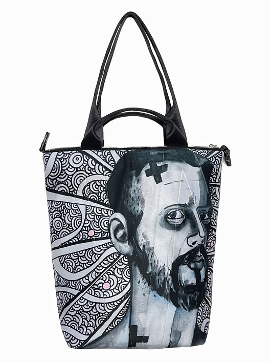 torby na ramię Art MIMA bag UNI & Marcin Painta print