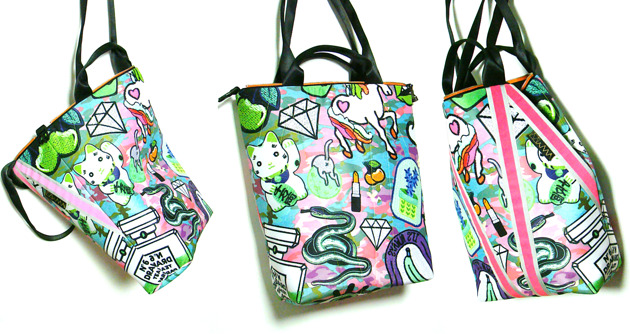 1867 art MIMA bag UNI & Szymon Kurpiewski print MIMAbags