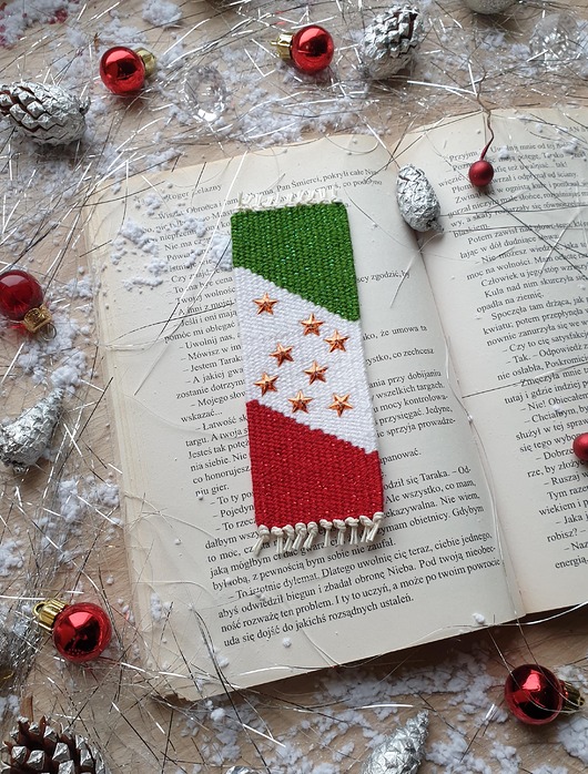 zakładki do książek Ręcznie tkana zakładka do książek  - FOL 50.