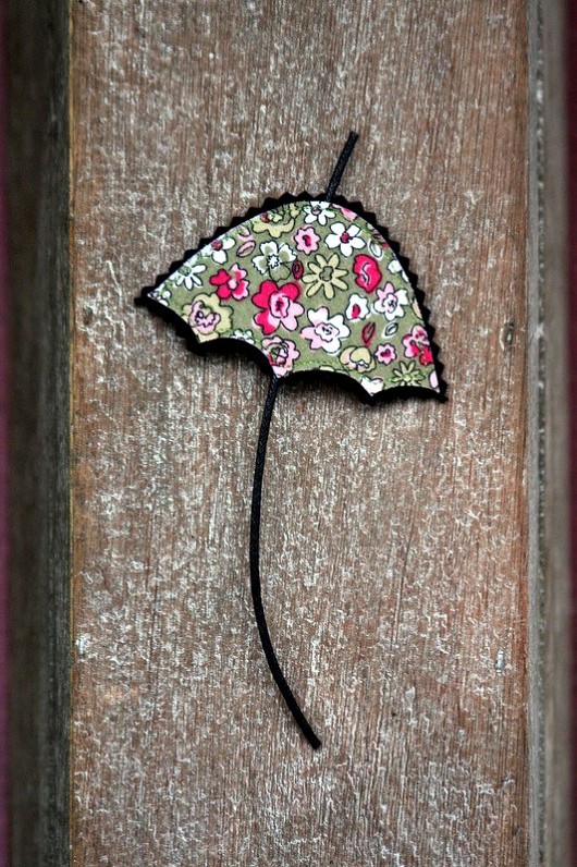 Parasolka w łączkę made by agah