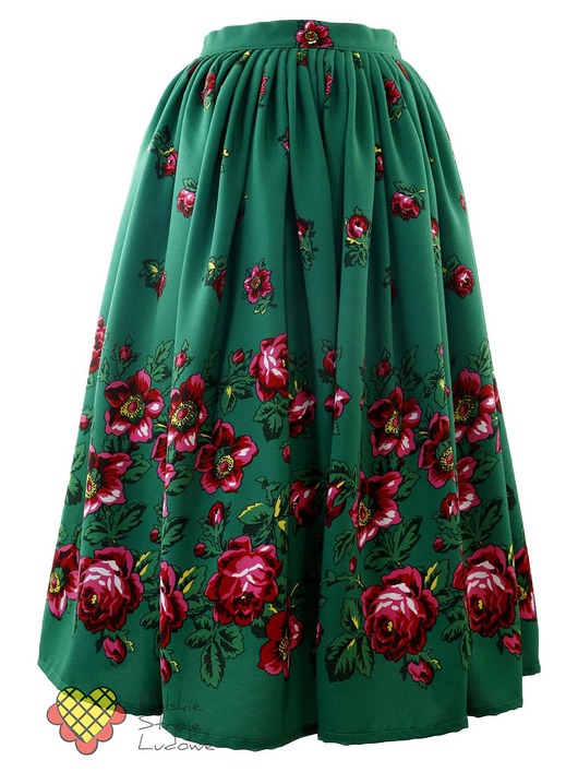 spódnice maxi Spódnica folkowa góralska