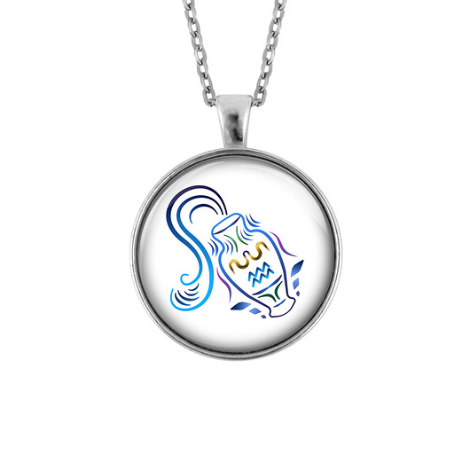 wisiory Kolekcja Starlight - Medalion Wodnik - duży