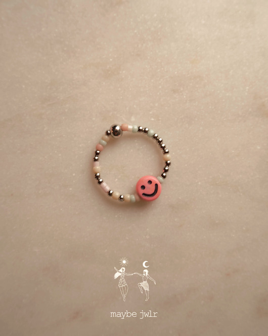 pierścionki elastyczne Pierścionek elastyczny z uśmieszkiem 61 mm