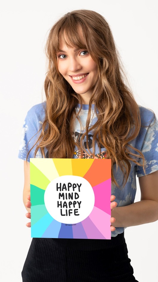 plakaty Plakat - Happy Mind