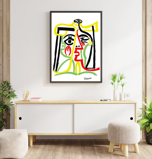 plakaty PLAKAT Pablo Picasso, grafika, abstrakcja