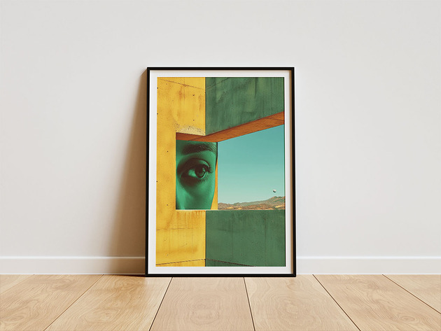 plakaty Plakat - Green Eye vision