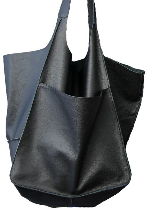 torby na ramię Torebka na ramię ze skóry naturalnej XXL