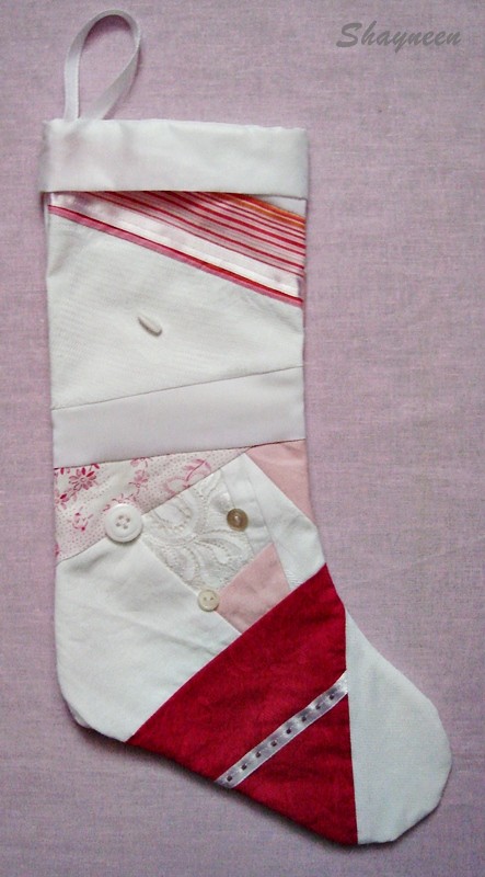 Vintage Christmas Stocking Shayneen