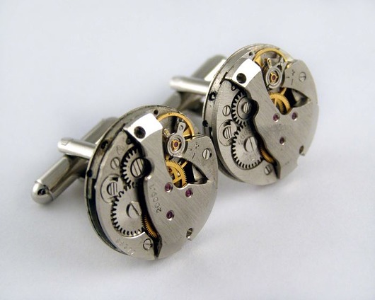 Mechaniczne spinki 425 Zegarynki