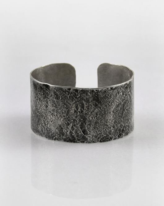 biżuteria męska Kamień - srebrna bransoleta - różne rozmiary