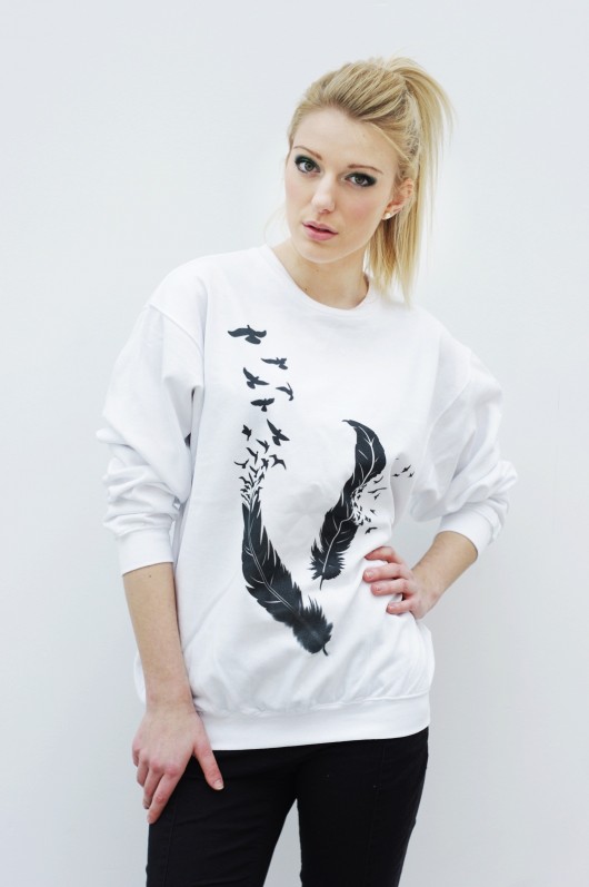 Bluza White Fly magicboxshop