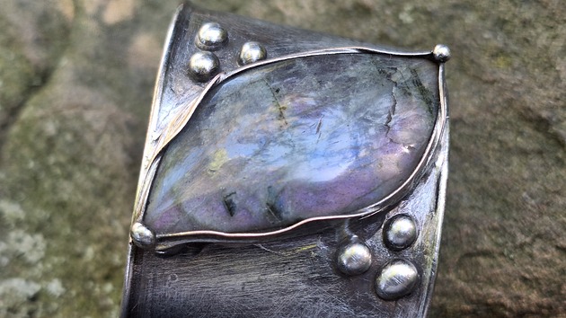 bransoletki wire wrapping Wielokropka -  bransoletka regulowana