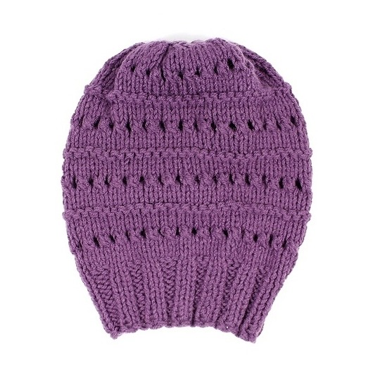 czapki damskie Czapka wrzosowa luźna długa hipster beanie