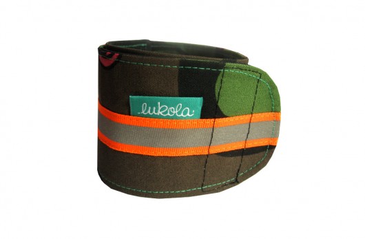 Rowerowa Opaska Nogawkowa Wzorkowa S/M/L lukola