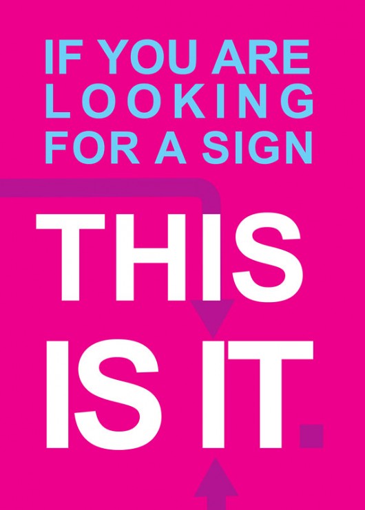 A Sign Mitsu Design