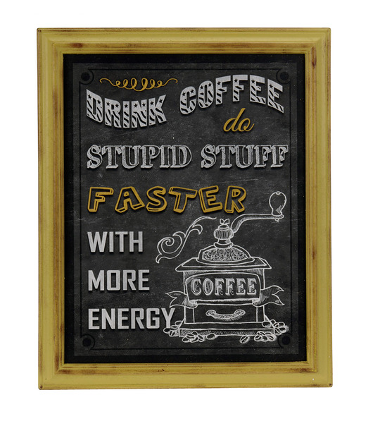 Dekoracja ścienna Drink Coffee MIA home