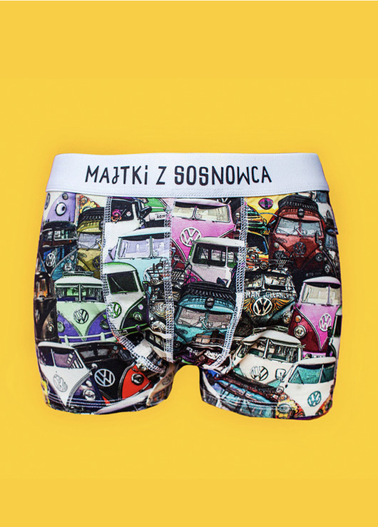 Majtki w buliki - bawełniane bokserki Majtki z Sosnowca