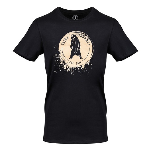 T-Shirt Tatra Journey Tee Man Black Tatra Journey