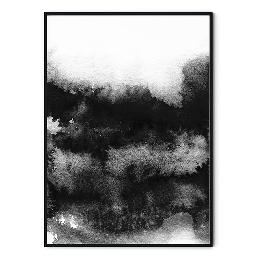 Plakat skandynawski B&W Ombre no. 5 myscandi