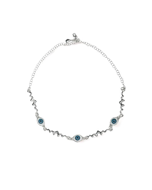 srebrne naszyjniki Naszyjnik OCULA kolia