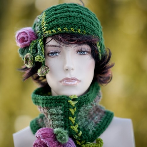 Komplet &quot; Vintage roses &quot; HERBE DESIGN
