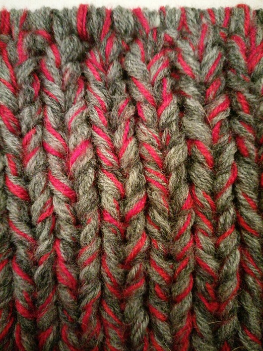 Komin męski -  zamówienie specjalne do czapki madeofwool