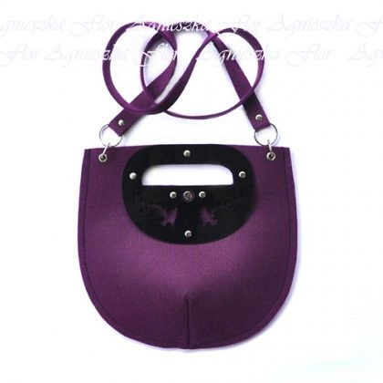 MINI bag - purple Beltrani