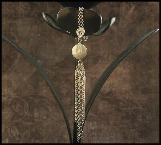 LUXURY- Srebrzysta Kometa Wisior Little Dreamer