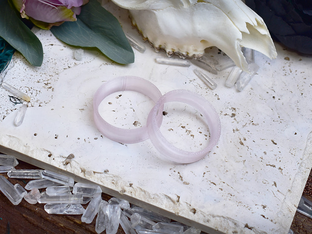 biżuteria różna Tunele do uszu 10-100mm / przezroczyste różowe  / plugi, tunele siodłowe