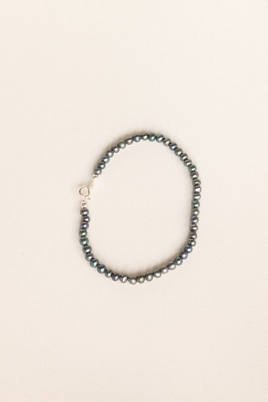 bransoletki złote CIEMNA PERŁA / bransoletka