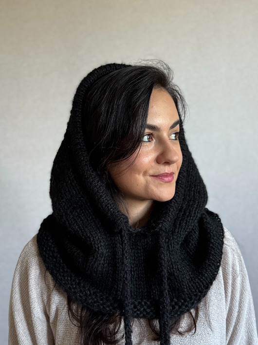 czapki damskie Balaclava czarna