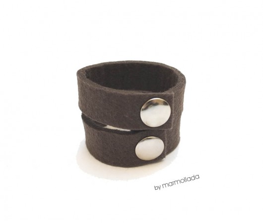 BRANSOLETKA double stripe  marmollada