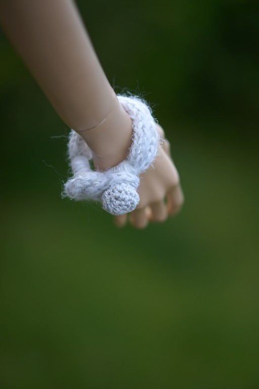 Bransoleta  &quot;Knit White&quot; HERBE DESIGN